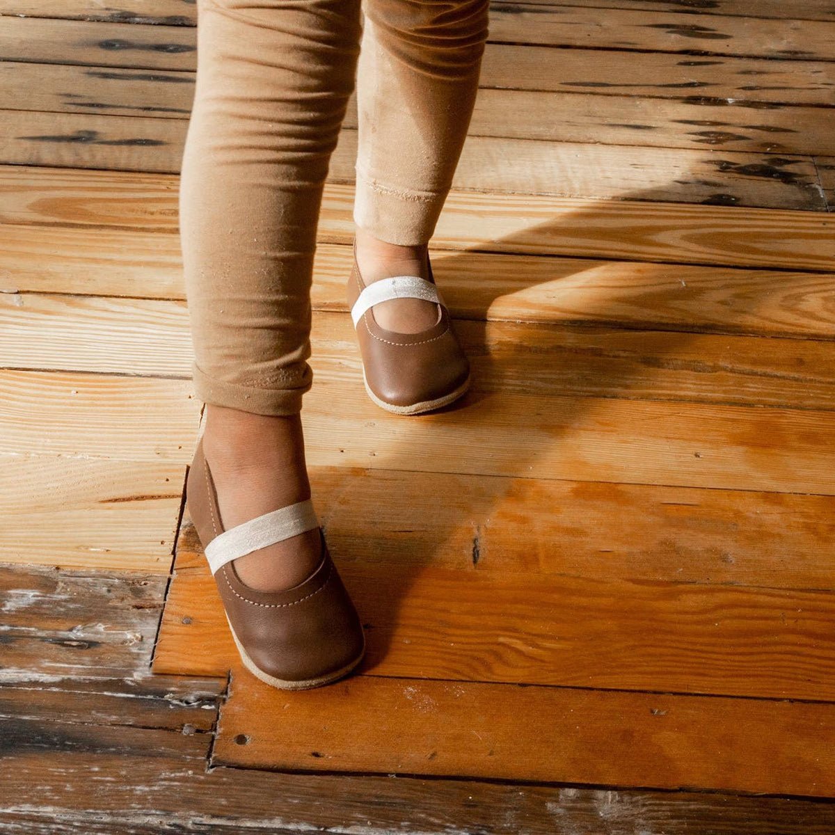 Sun & Lace - Dark Brown Baby Mary Janes | Baby Girl Shoes - Baby Dill