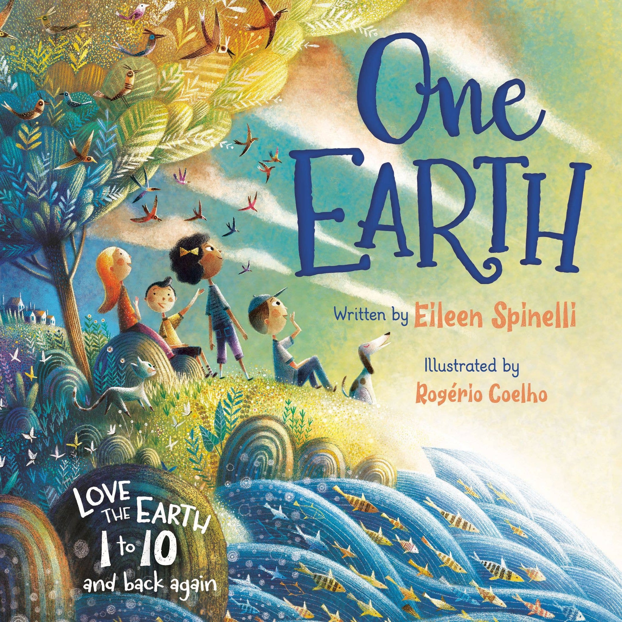 One Earth Board Book - Baby Dill
