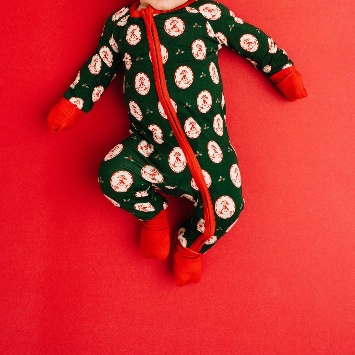 Christmas Goose Double Zip Bamboo Sleeper