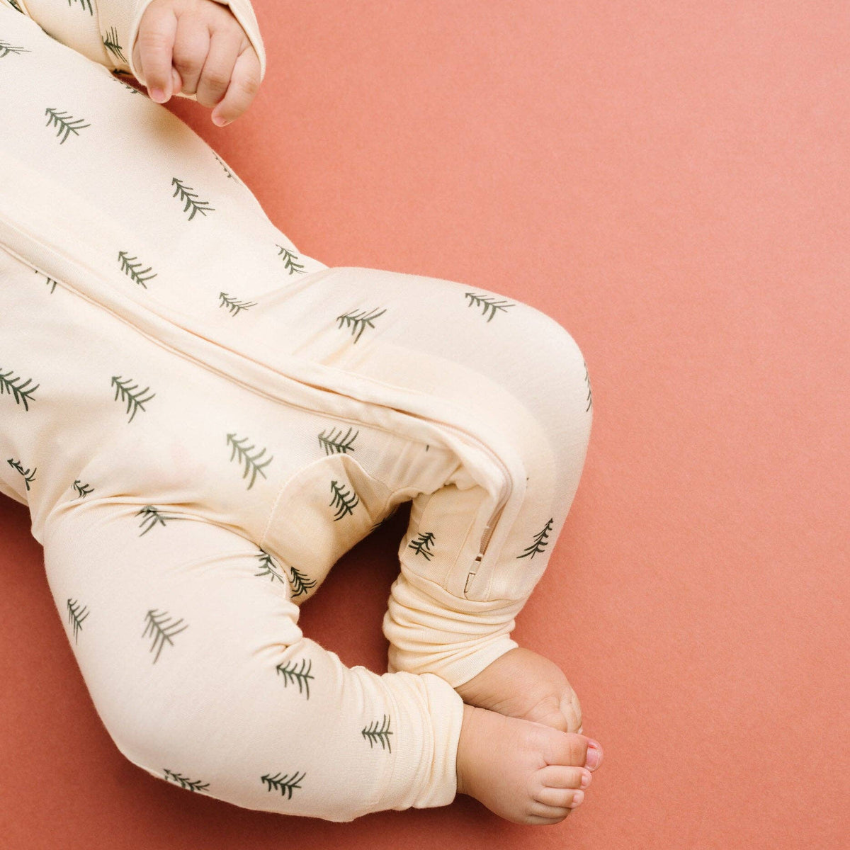 Pine Forest Bamboo Sleeper - Baby Dill