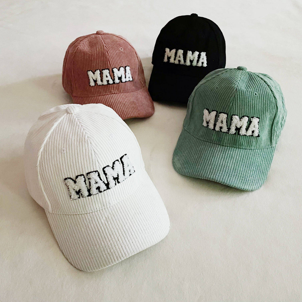 Corduroy MAMA Baseball Hat