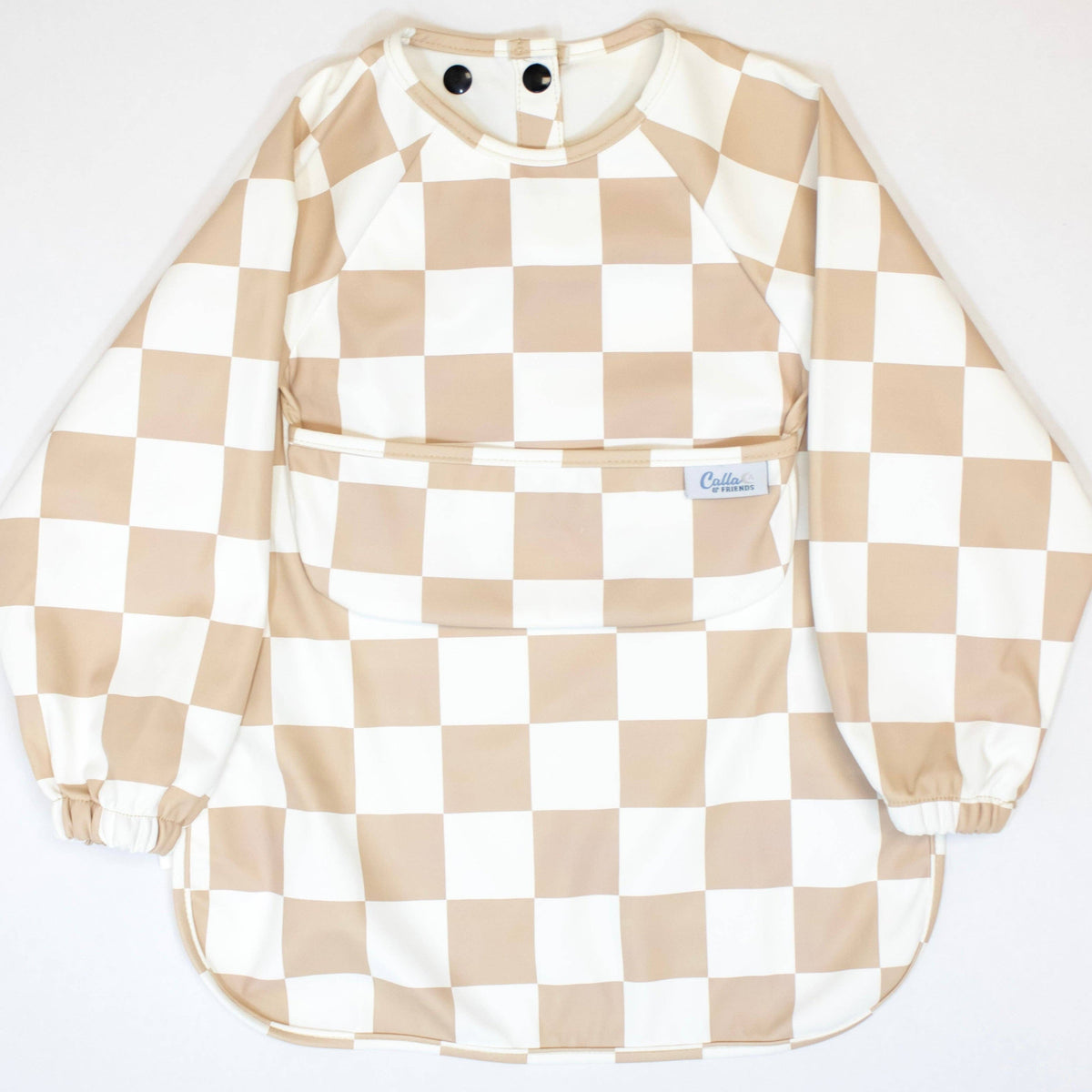 Long Sleeve Bib - Checkered
