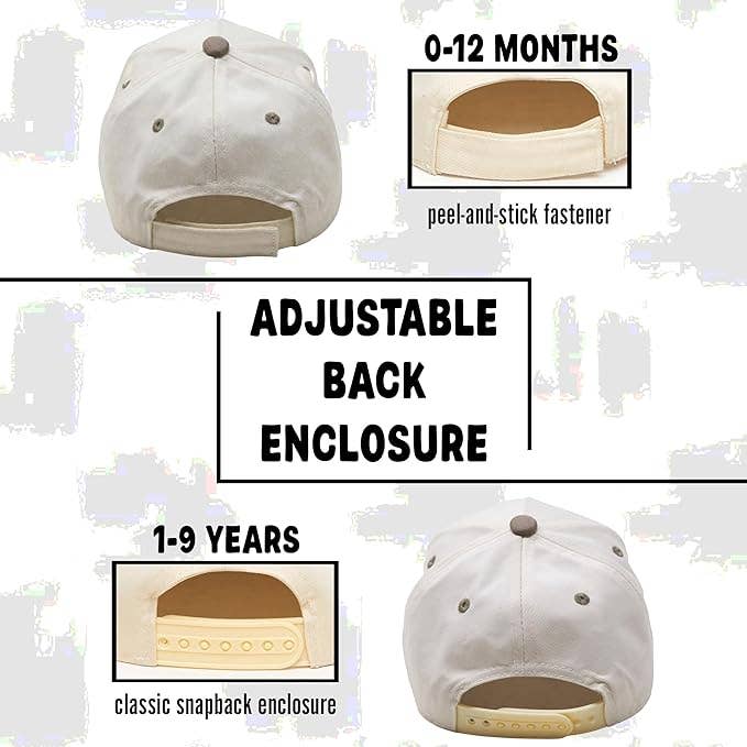 Mac & Cheese Enthusiast Toddler Hat- Khaki/Beige