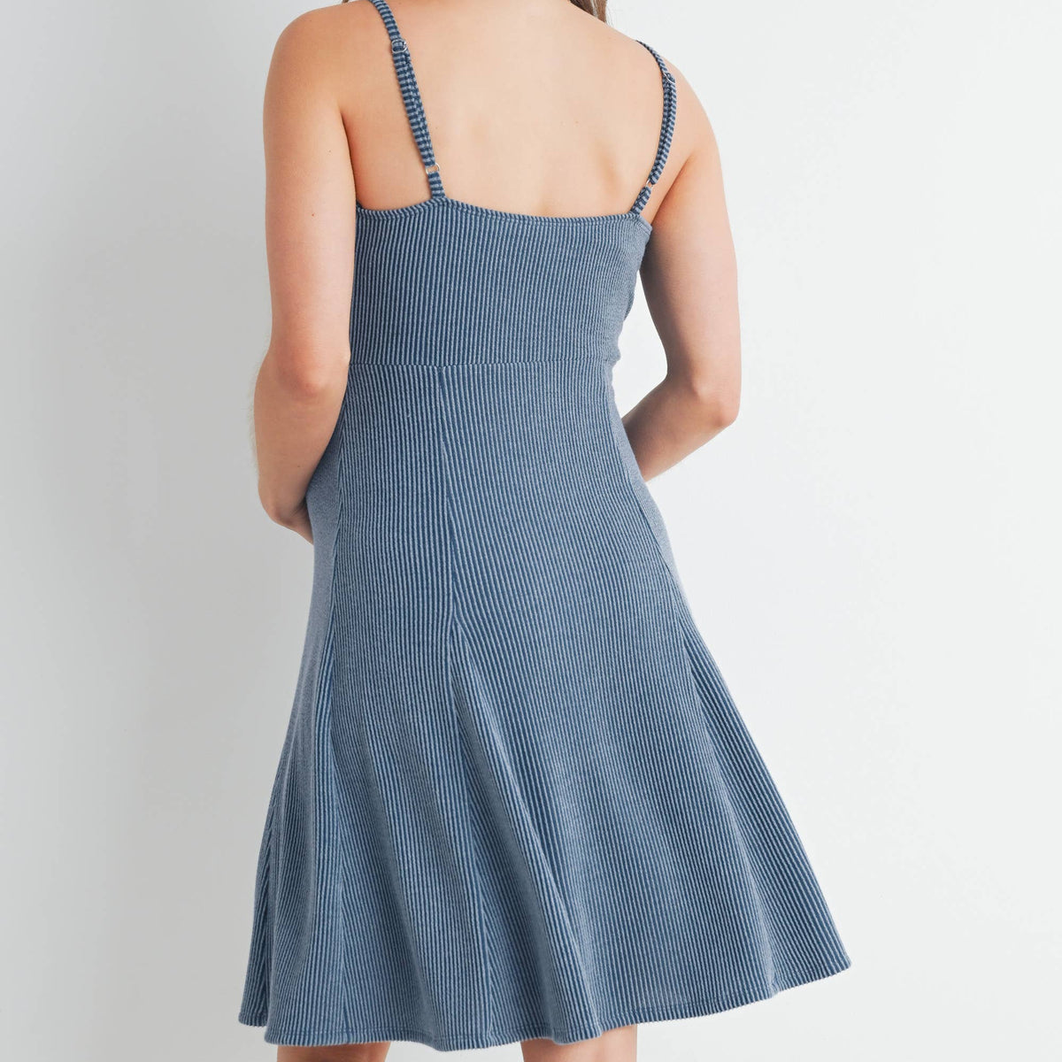 Maternity Ribbed Skater Dress