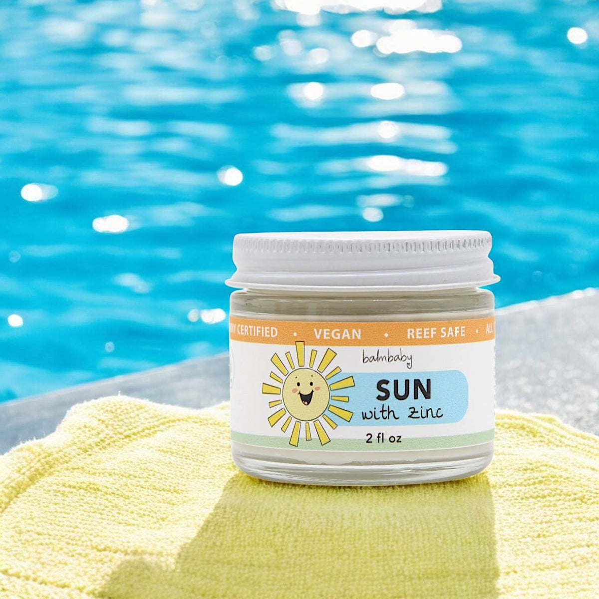 Balm Baby - SUN! Natural Mineral Sun Protection - Glass Jar