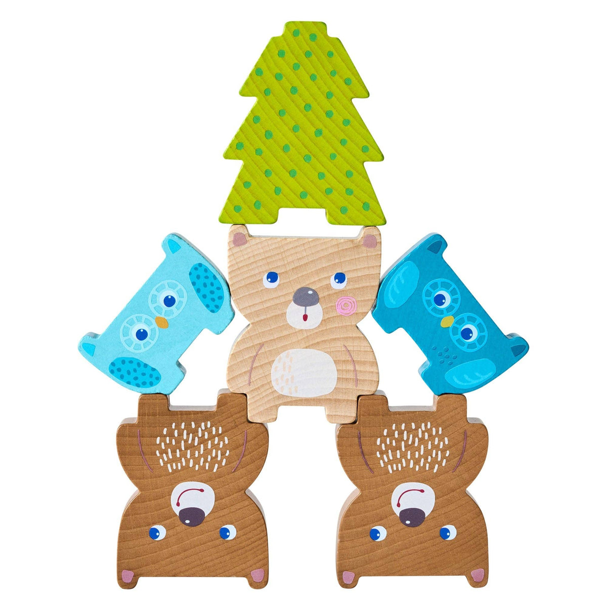 Wooden Forest Friends Stacking Toy