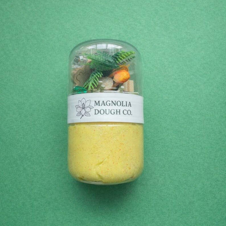 Sensory Play Dough Jar | Mess-Free Jungle Toy