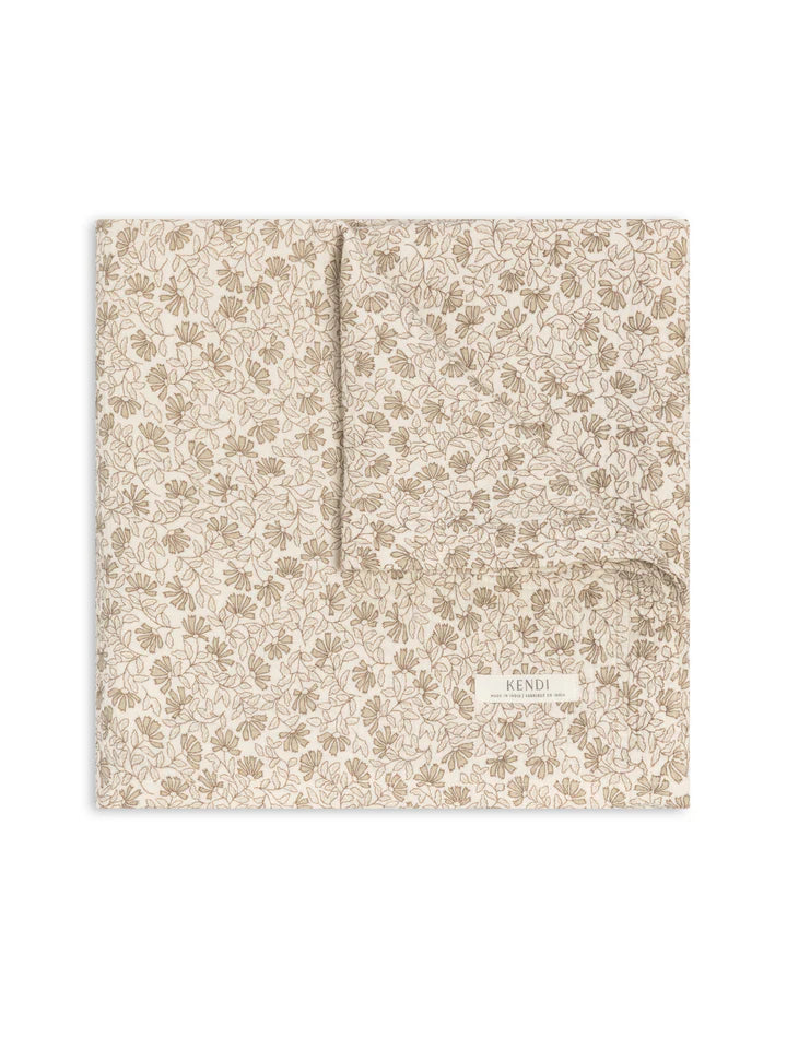 Organic Cotton Muslin Swaddle Blanket
