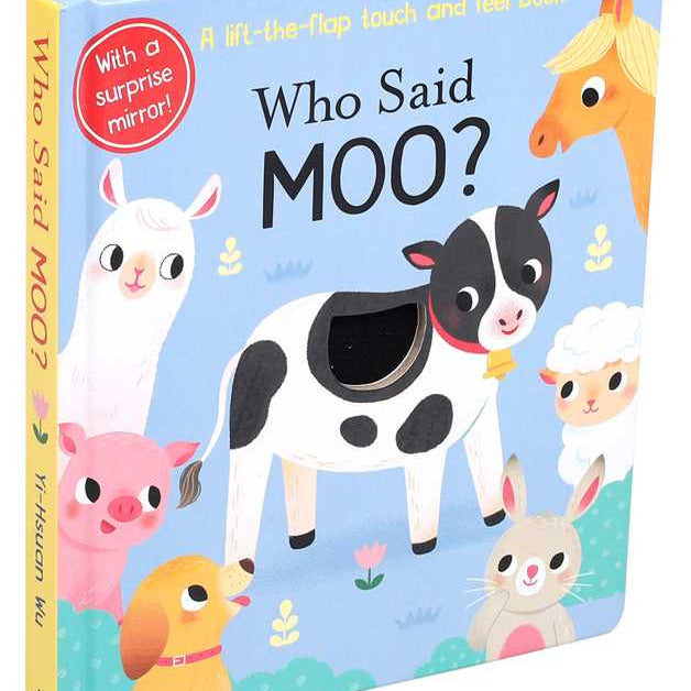 Who Said Moo? Board Book