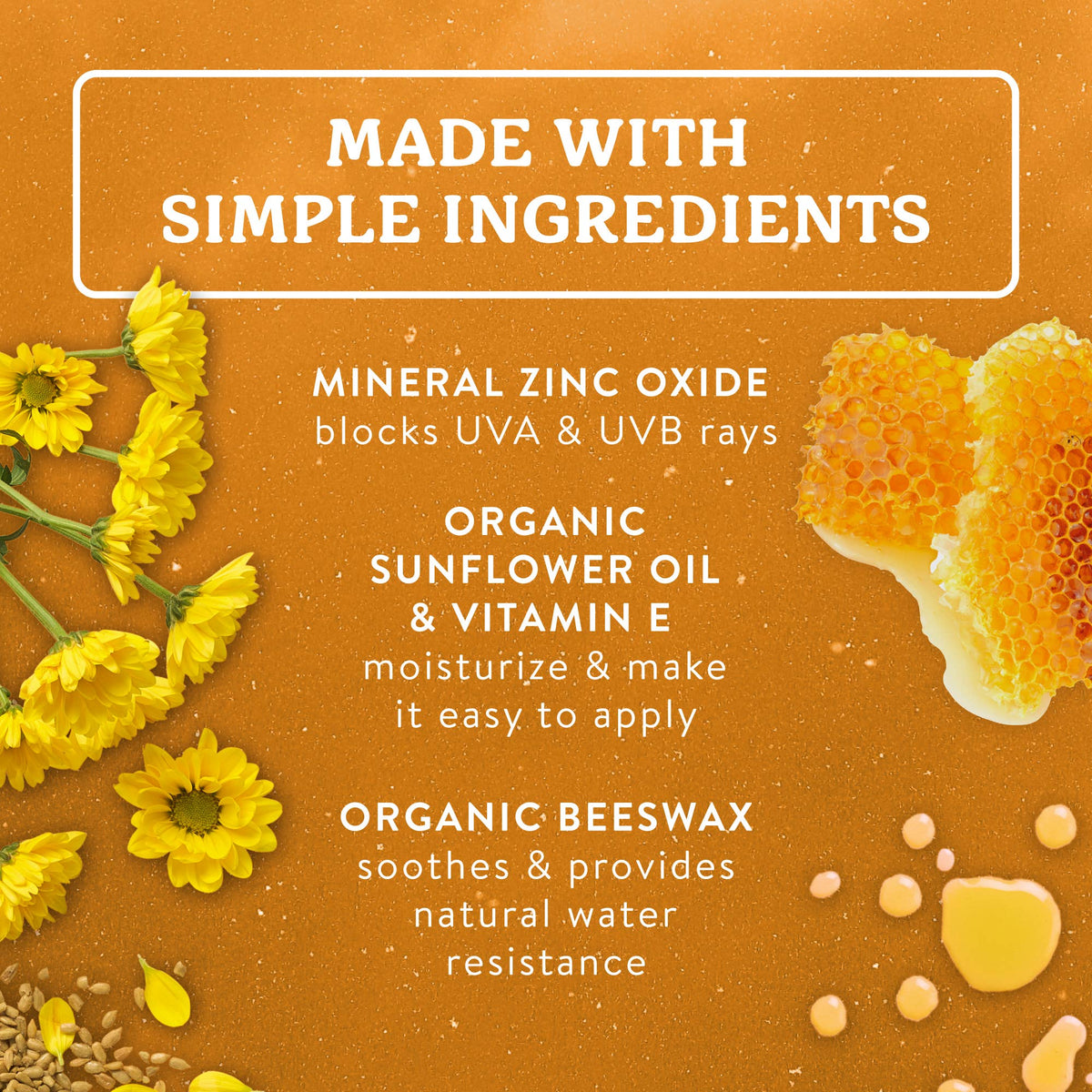 Badger Kids Mineral Sunscreen Face Stick SPF 35 - Baby Dill