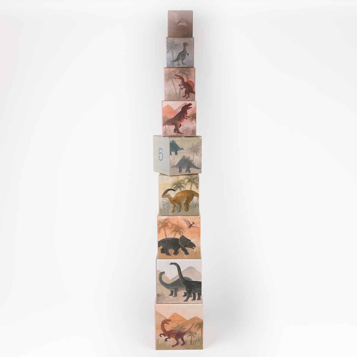Stacking Nesting Pyramid 1.2.3. Dino