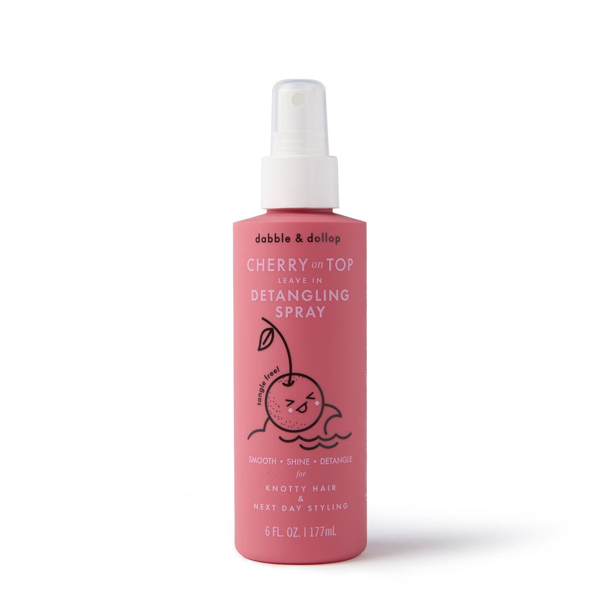 Dabble & Dollop® - Cherry on Top® Hair Detangling & Conditioning Spray - Baby Dill