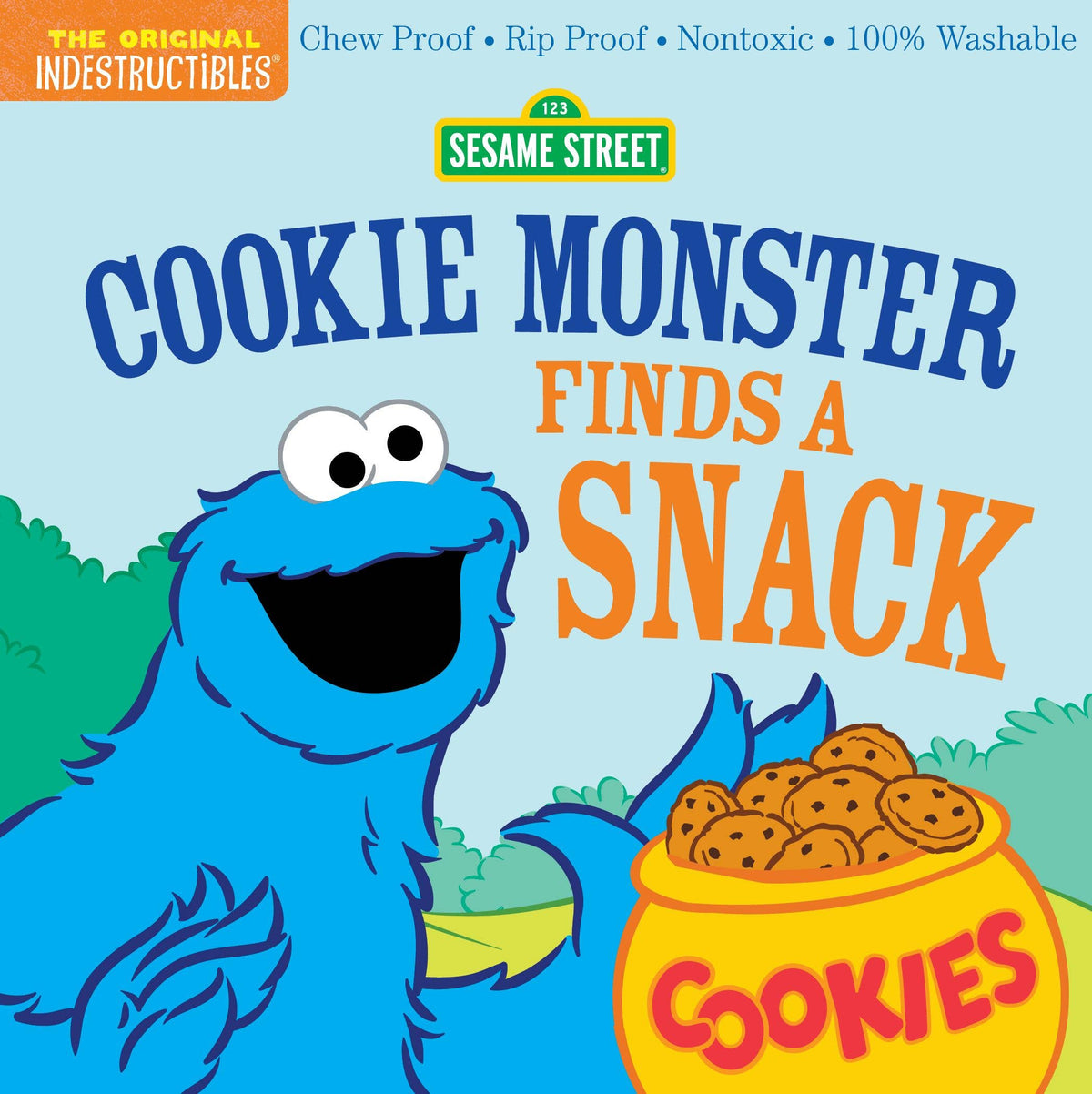 Hachette Book Group - Indestructibles: Sesame Street: Cookie Monster Finds a Snack - Baby Dill