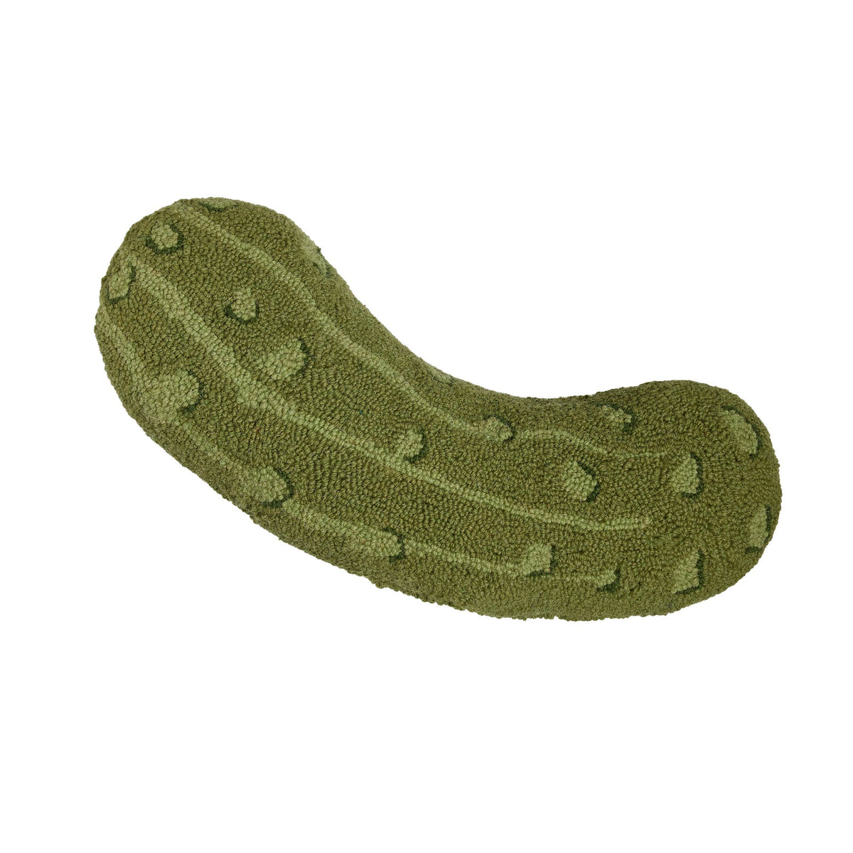Pickle Shaped Hook Pillow