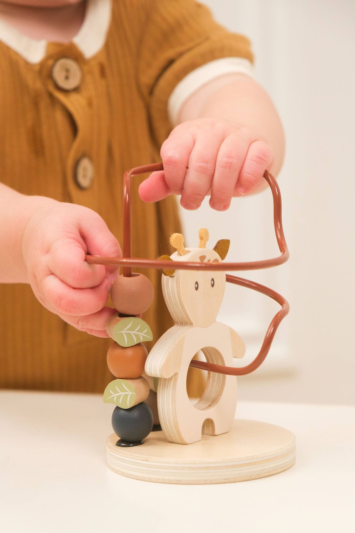 Wooden Leonie Giraffe Bead Maze