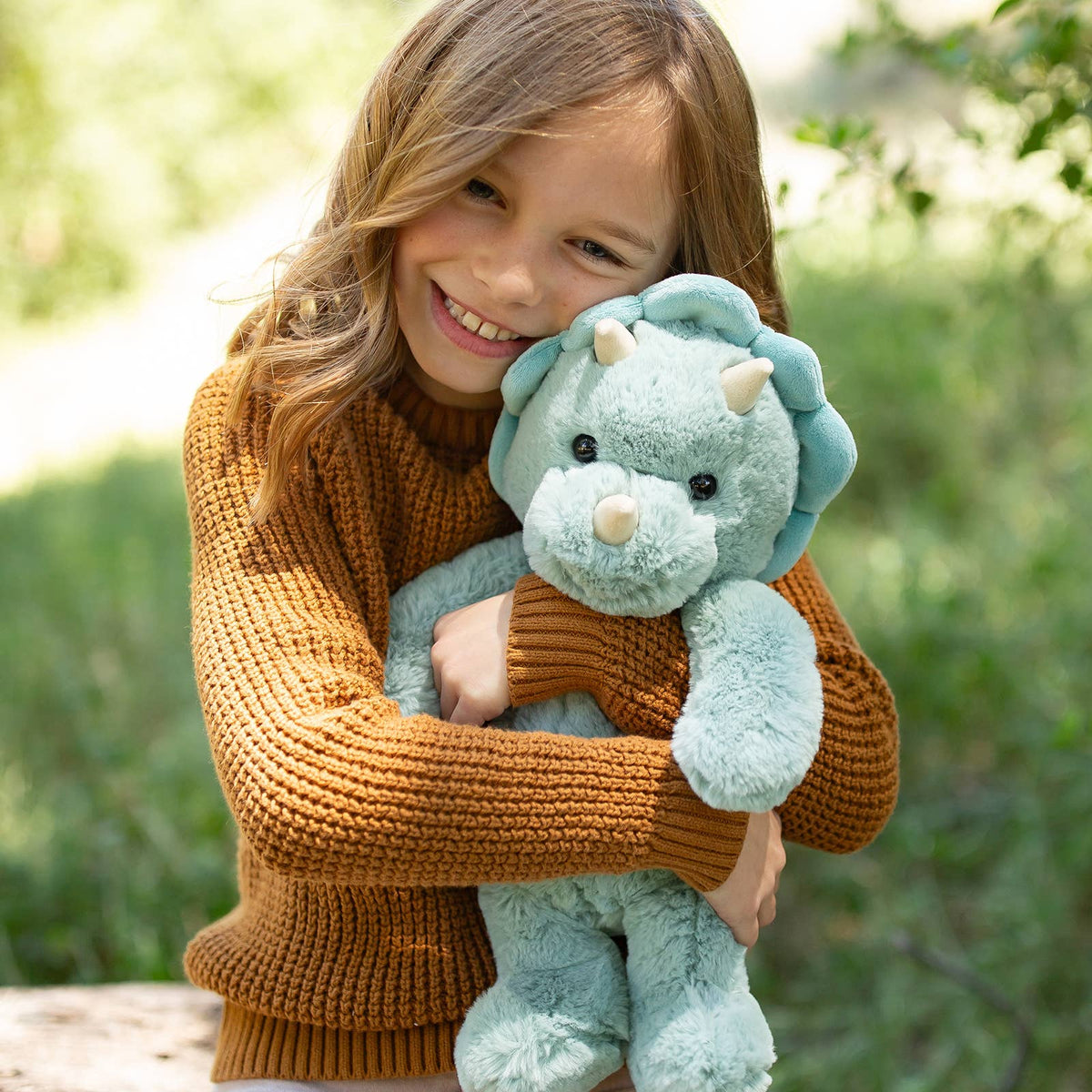 TyTy Triceratops Plush Stuffed Animal