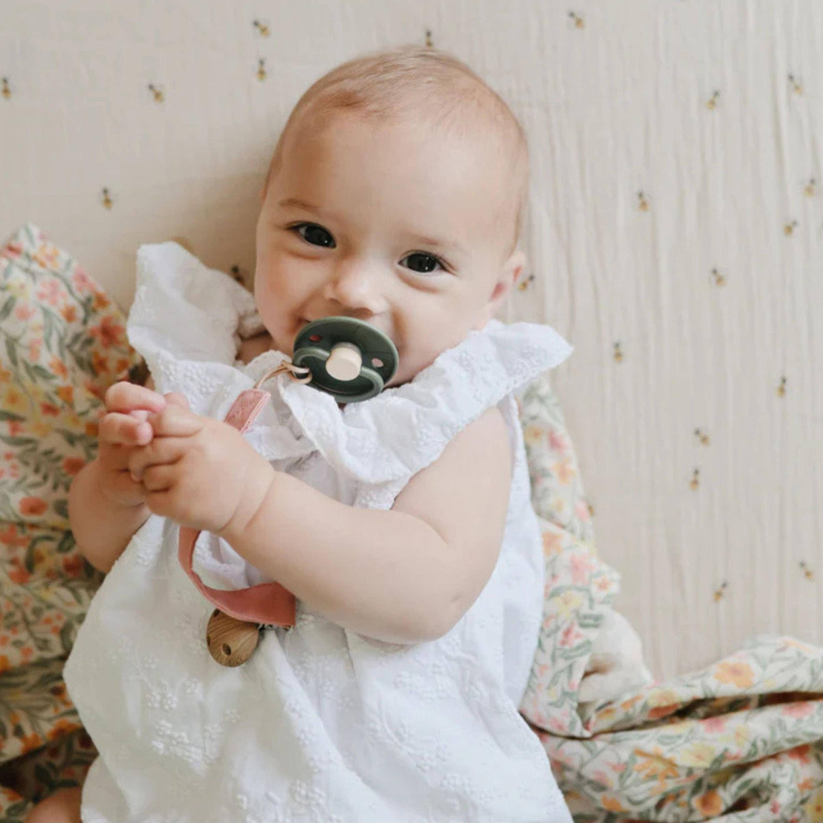 Little Viking Pacifier -Olive - Baby Dill