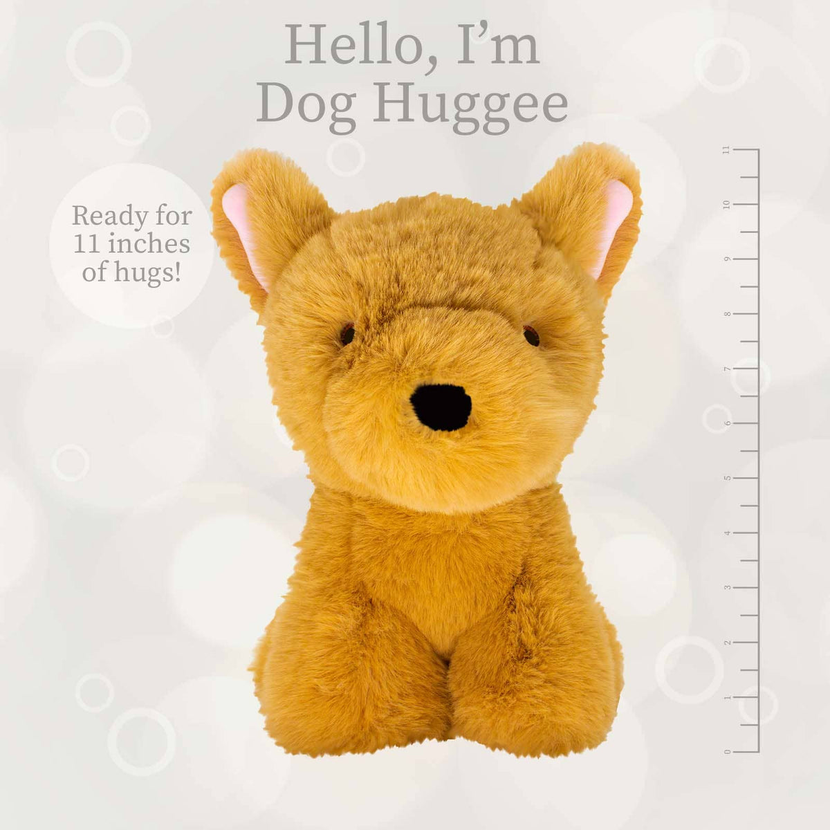 Brown Baby Dog Plush Stuffed Animal