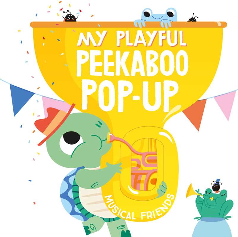 My Playful Peekaboo Pop-up Musical Friends Board Book