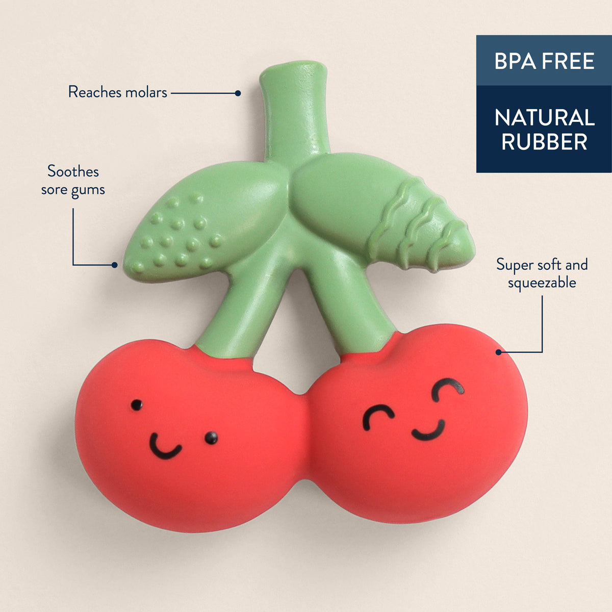 Itzy Ritzy - Comfort Crew™ Cherries - Baby Dill