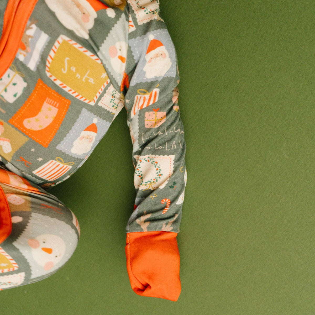 Letters To Santa Double Zip Bamboo Sleeper