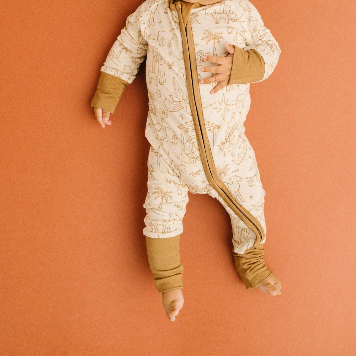 Nativity Double Zip Bamboo Sleeper