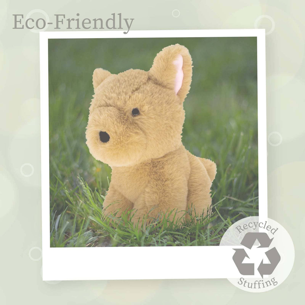 Brown Baby Dog Plush Stuffed Animal