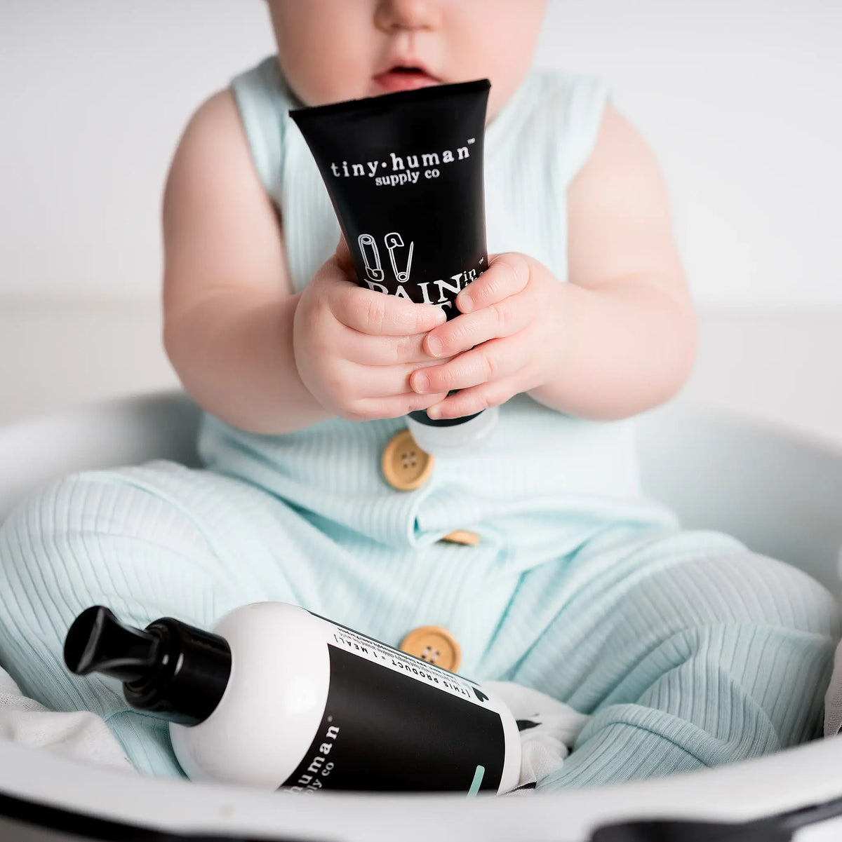 Tiny Human Supply Co. - Pain In The Butt™ MAX Diaper Rash Cream 3oz - Baby Dill