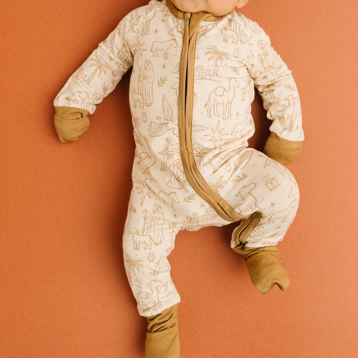 Nativity Double Zip Bamboo Sleeper