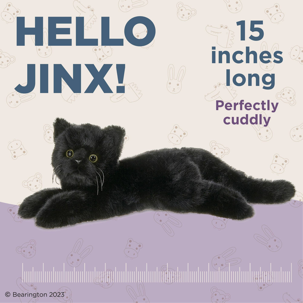 Jinx the Black Cat Stuffie - Baby Dill