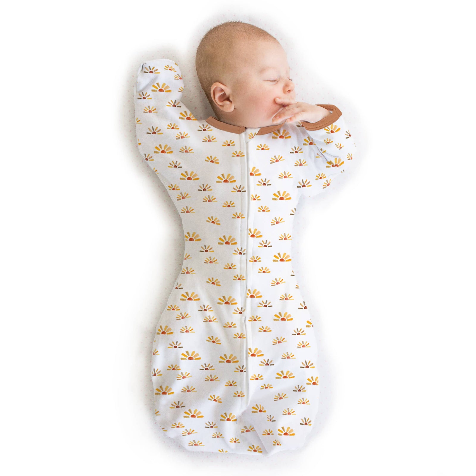 Transitional Swaddle Sack, Watercolor Sunny Days - Baby Dill
