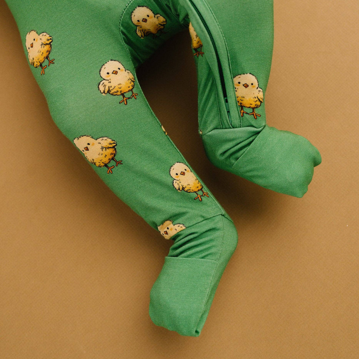 Little One Shop - Spring Chicks Bamboo Sleeper - Baby Dill