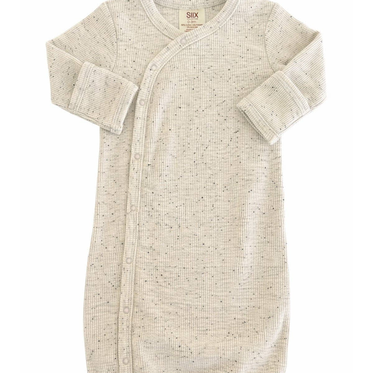 SIIX Collection - Cream Speckle / Gown - Baby Dill