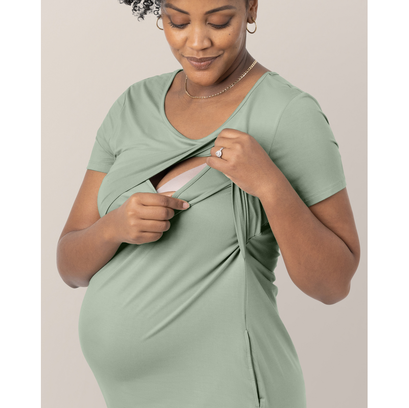 Eleanora Bamboo Maternity &amp; Nursing Dress