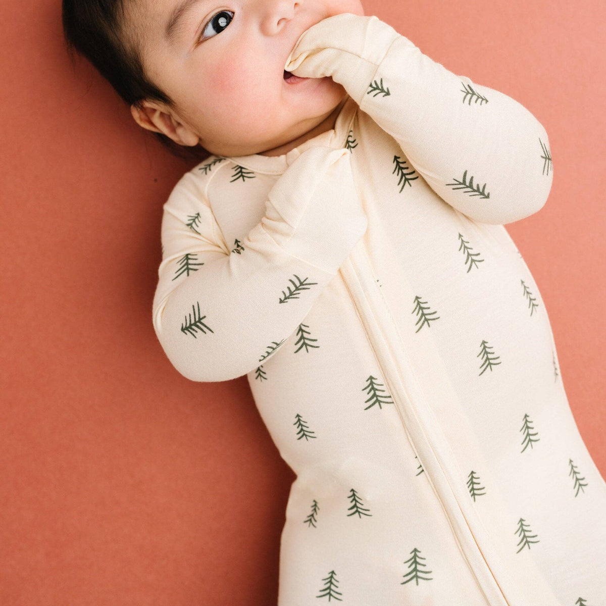 Pine Forest Bamboo Sleeper - Baby Dill