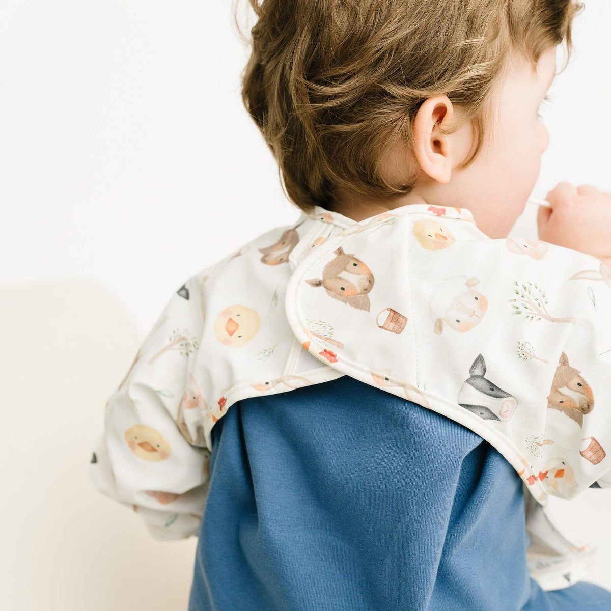 Farm Friends Long Sleeve Bib