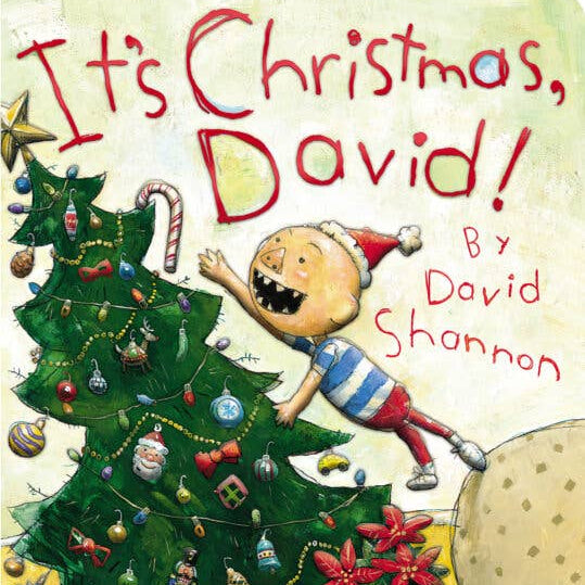 It's Christmas, David! Board Book