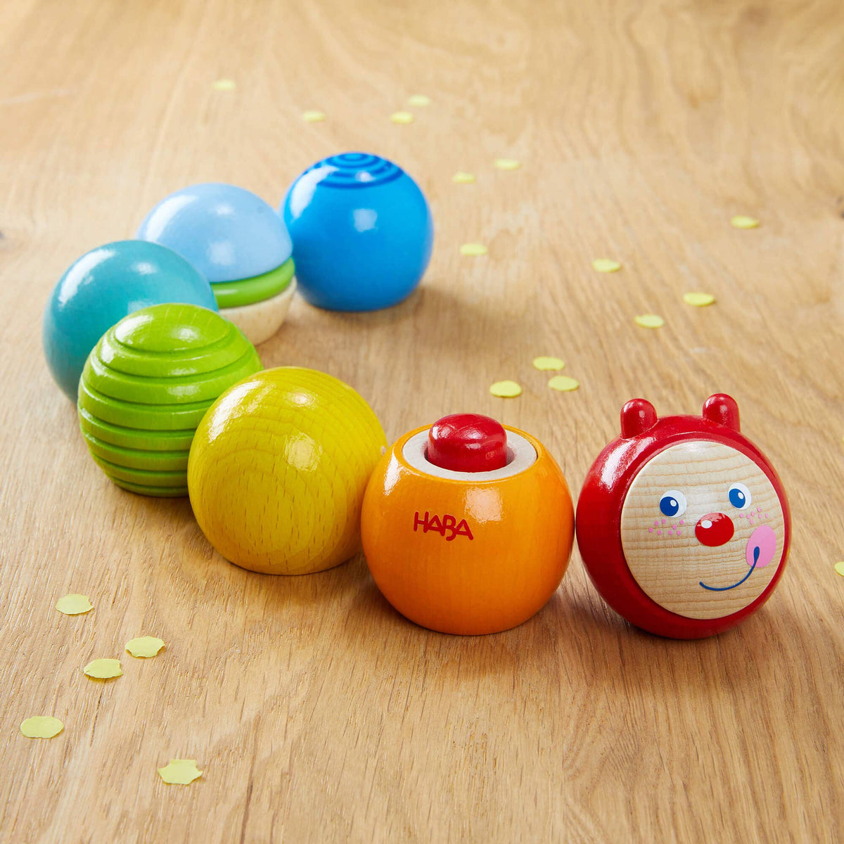 Discovery Wood Building Blocks Caterpillar - Baby Dill