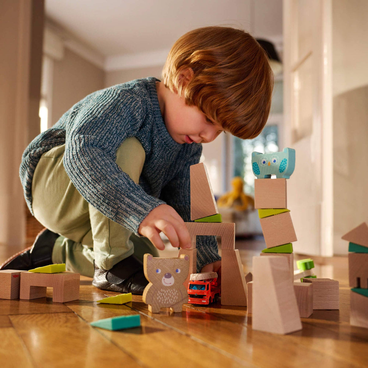 Wooden Forest Friends Stacking Toy