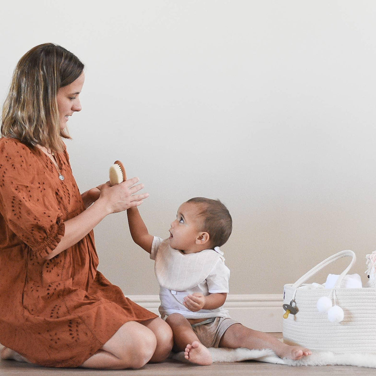 Rope Diaper Caddy