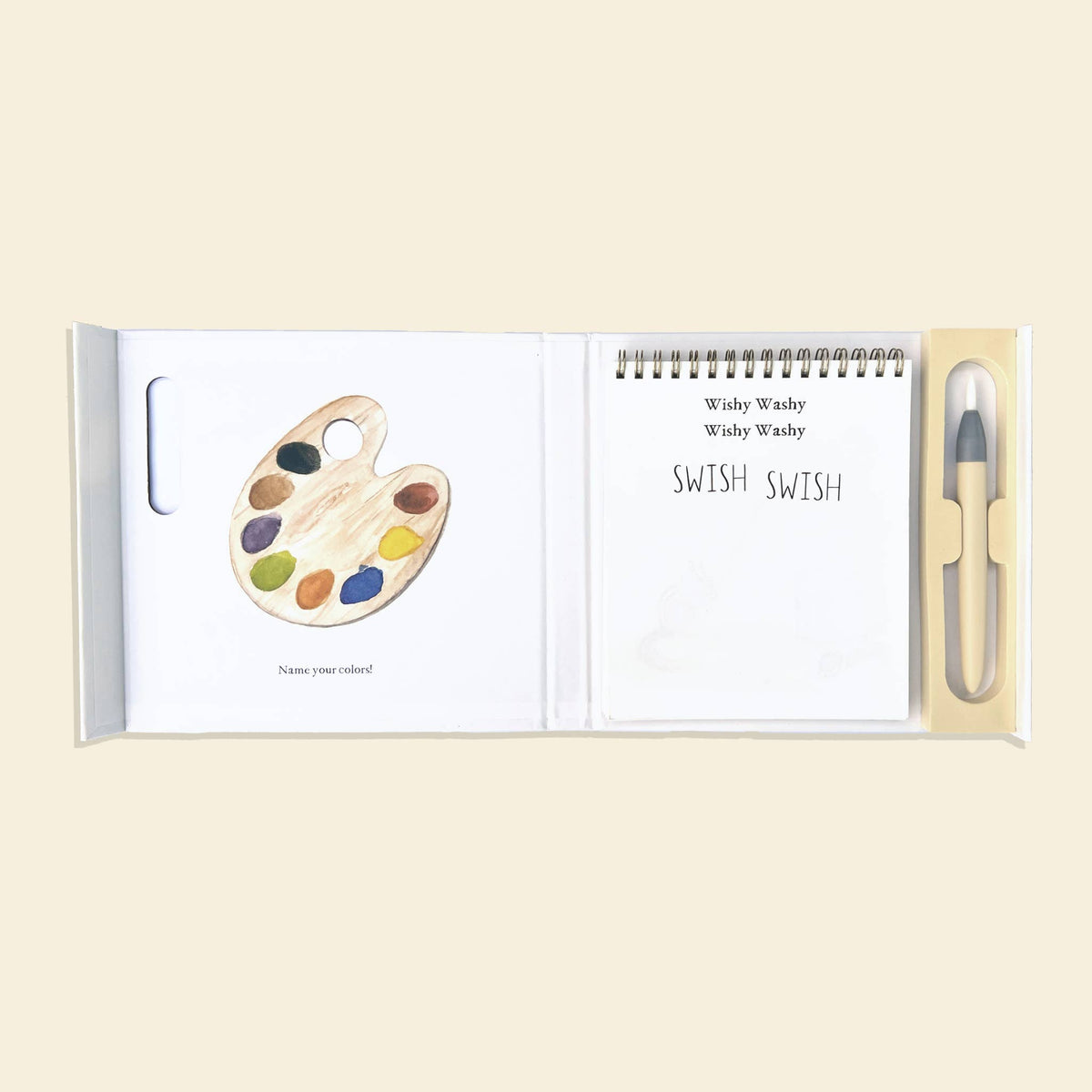 Wishy Washy Water Reveal Water Paint Edition - Baby Dill