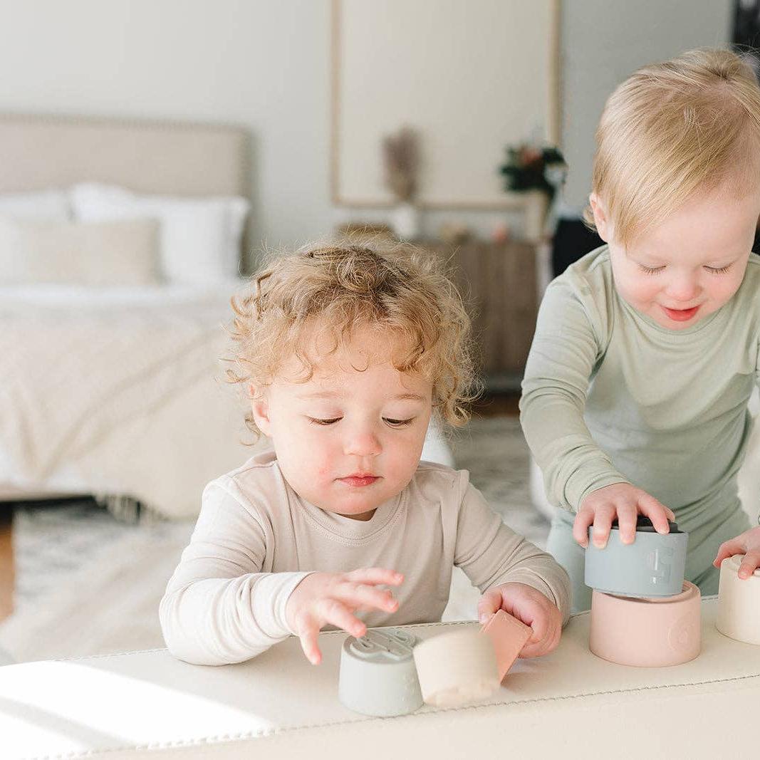 Classic Silicone Stacking Nesting Cups