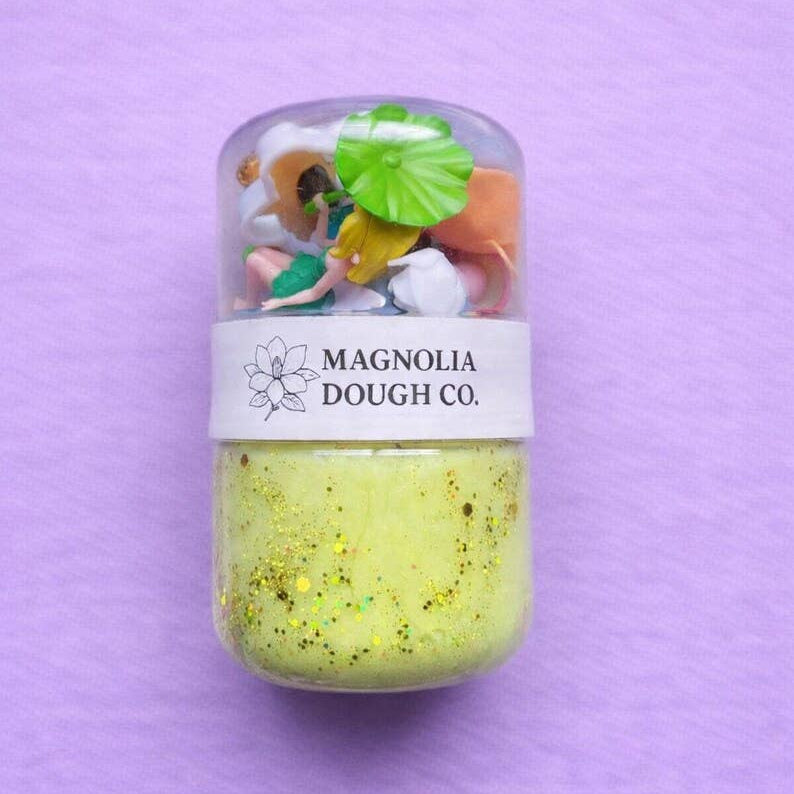 Sensory Play Dough Jar | Fairy Garden Toy