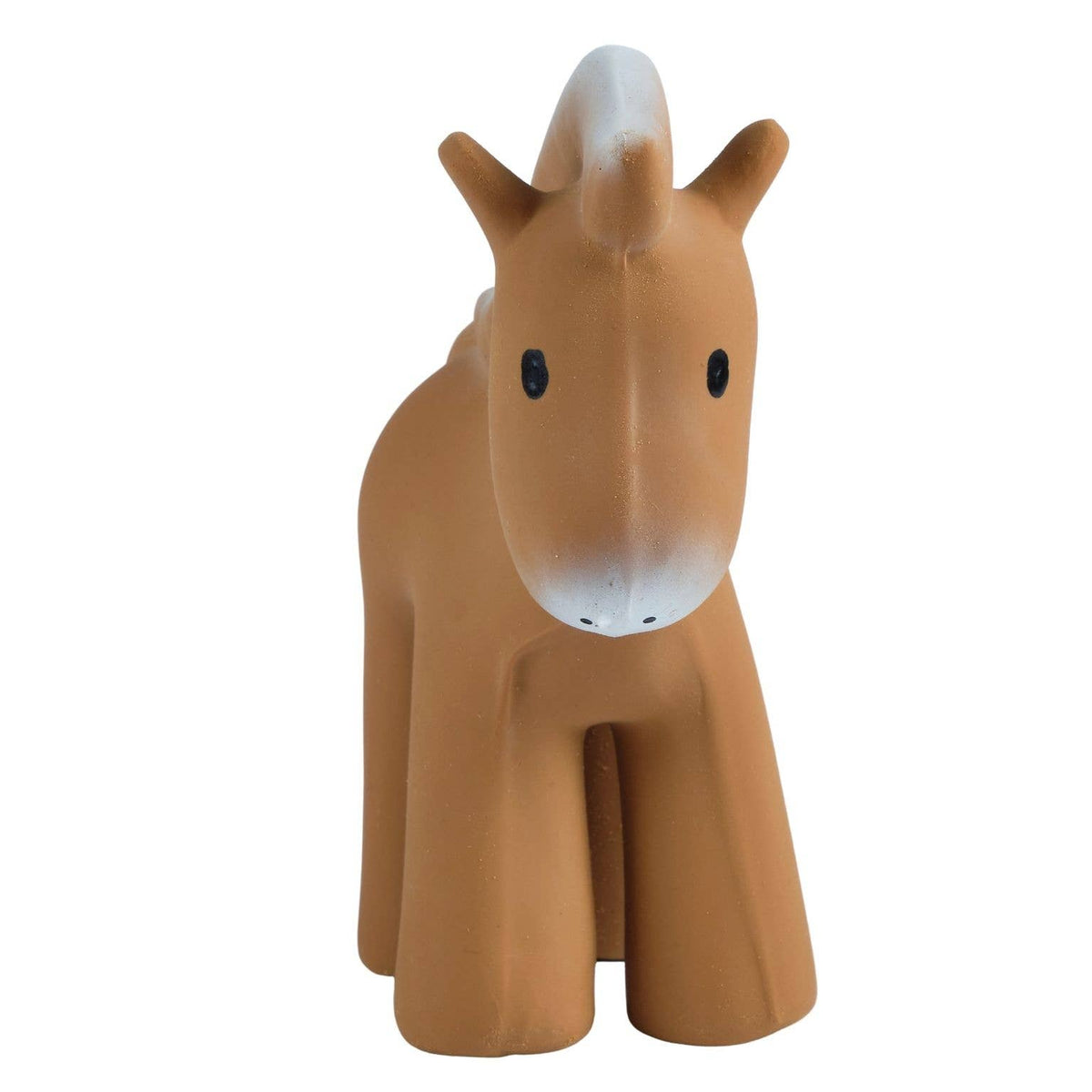 Horse Natural Organic Rubber Teether, Rattle & Bath Toy - Baby Dill