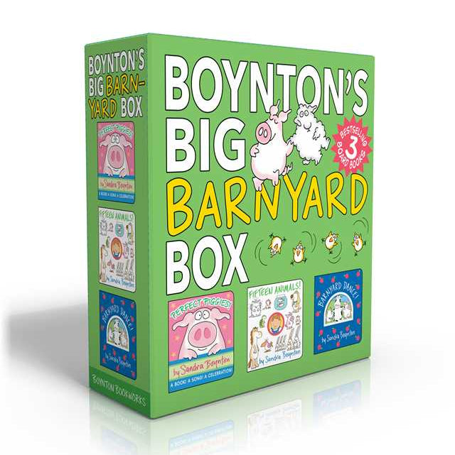 Boynton's Big Barnyard Box (Boxed Set) Board Books
