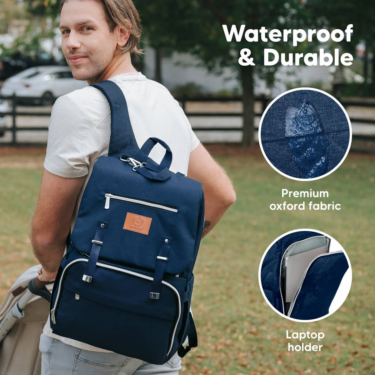 Explorer Diaper Bag Backpack Stroller Straps