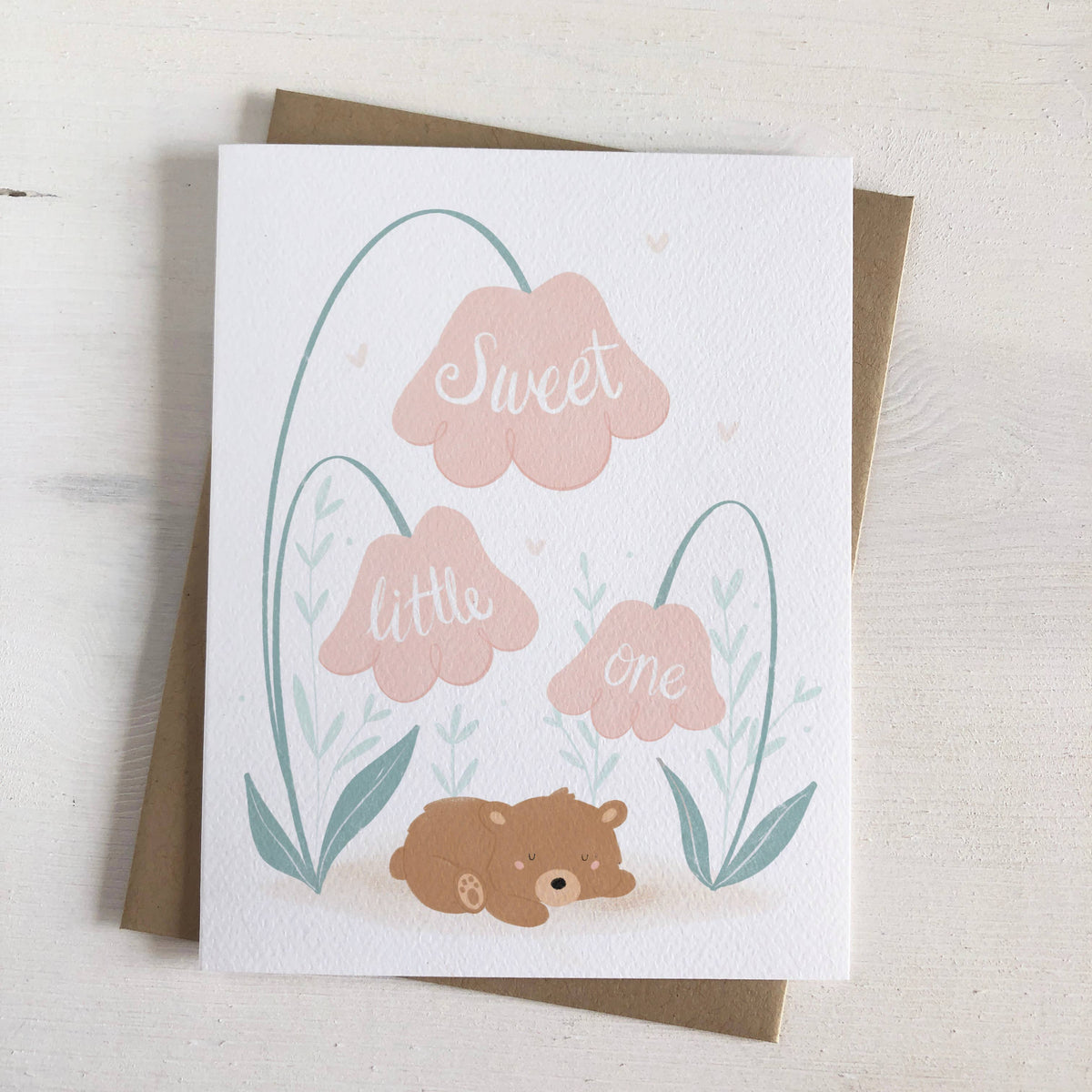 Sweet Little One New Baby Card