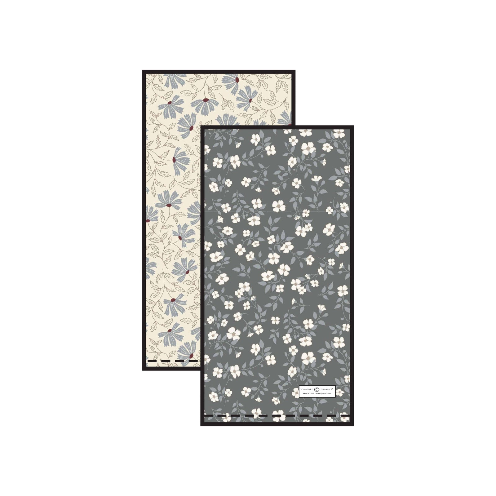 2-Pack Organic Cotton Burp Cloth Set - Baby Dill