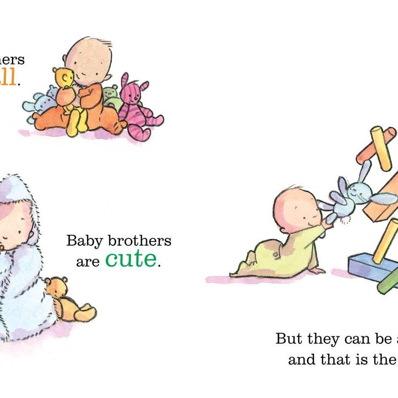You're Getting a Baby Brother Board Book - Baby Dill