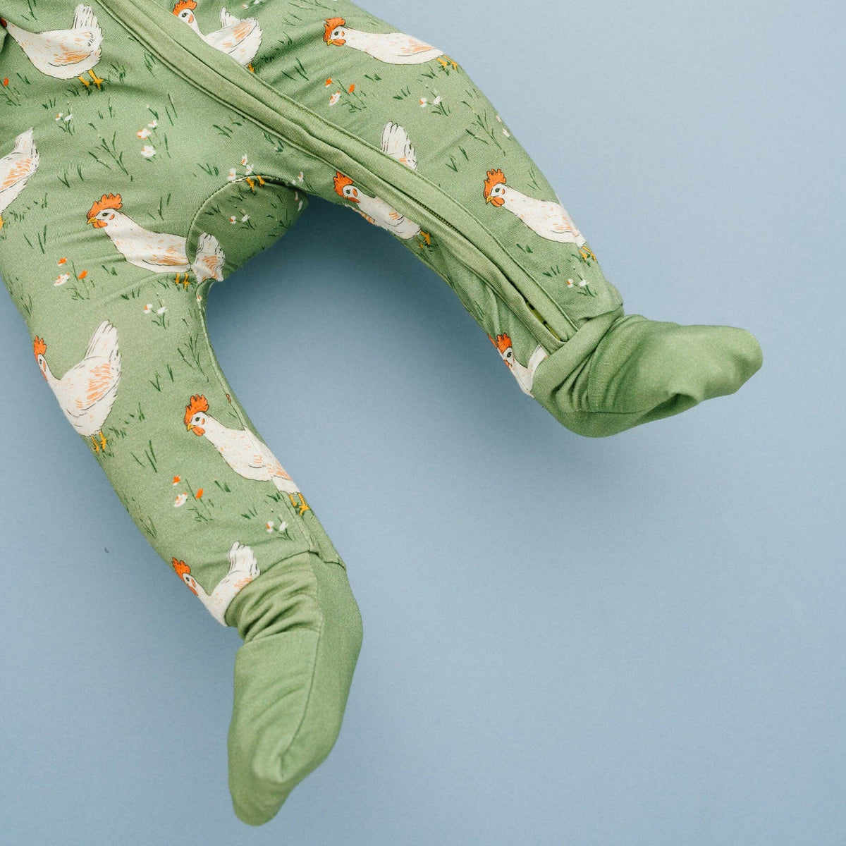 Spring Chicken Double Zip Bamboo Sleeper